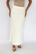RODEO CROCHET SKIRT IVORY