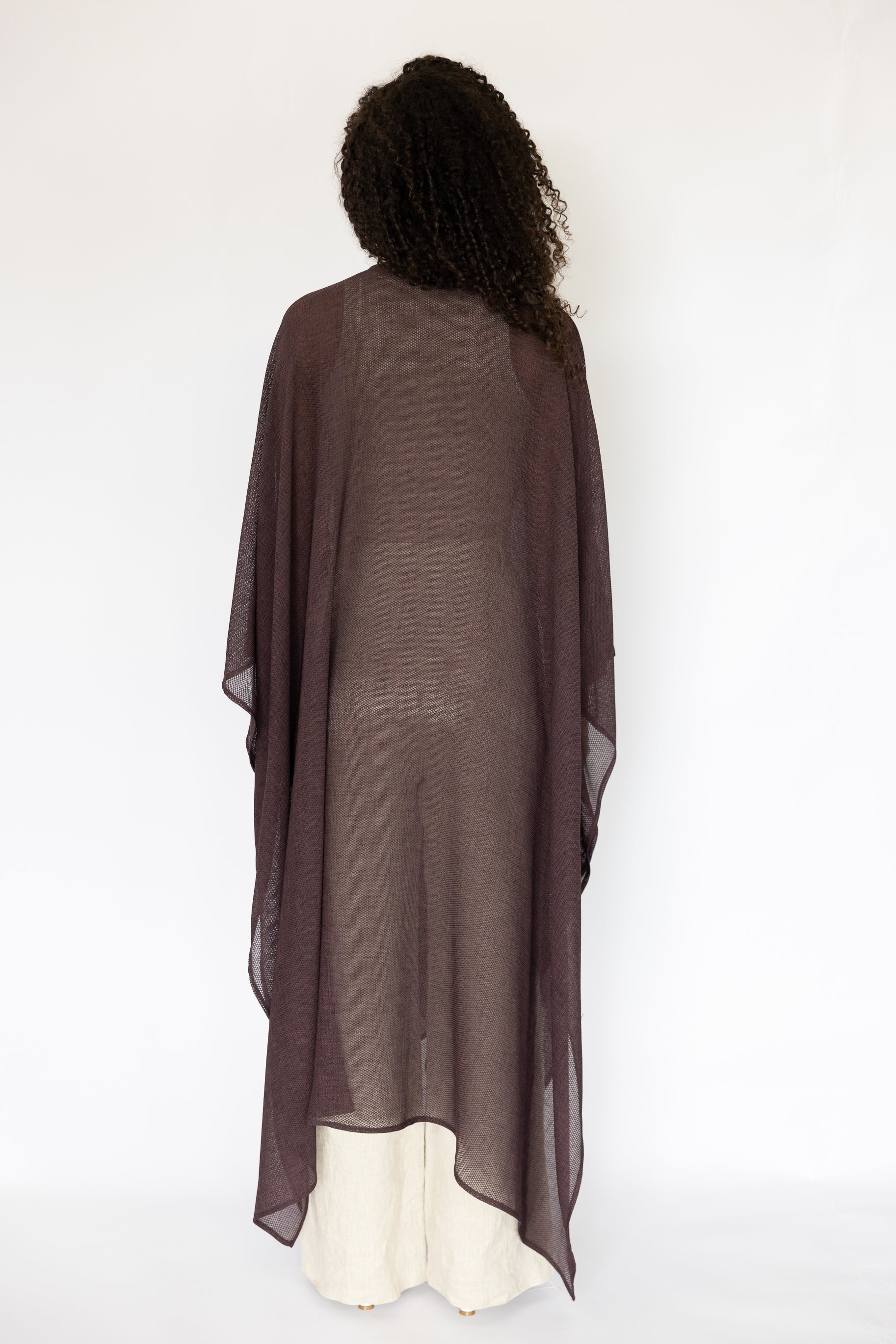 SOLE KAFTAN AUGBERGINE