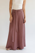 COASTAL SKIRT COCOA ROUGE