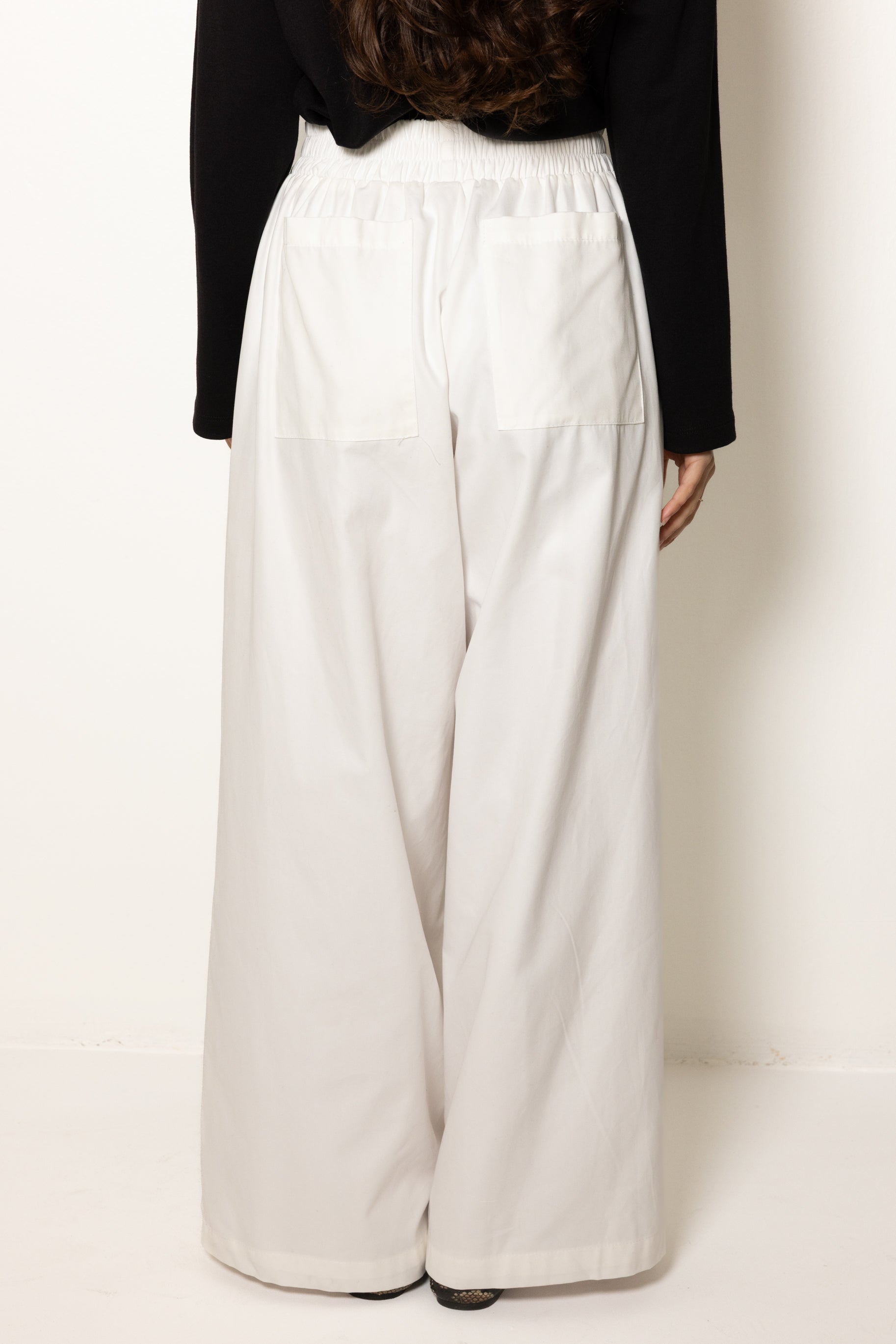 TWILL WIDE PANT