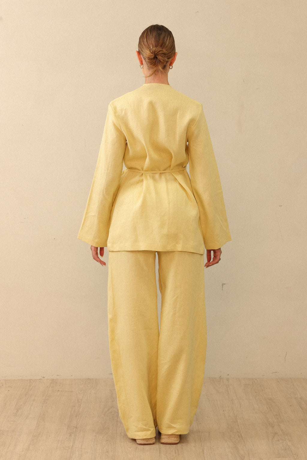 RIVIERA LINEN PANT LIMONCELLO