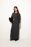 CHALET KNIT 2PC SET CHARCOAL
