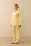 RIVIERA LINEN PANT LIMONCELLO