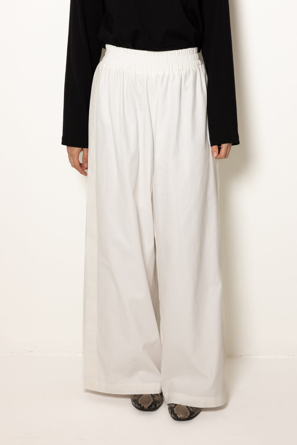 TWILL WIDE PANT