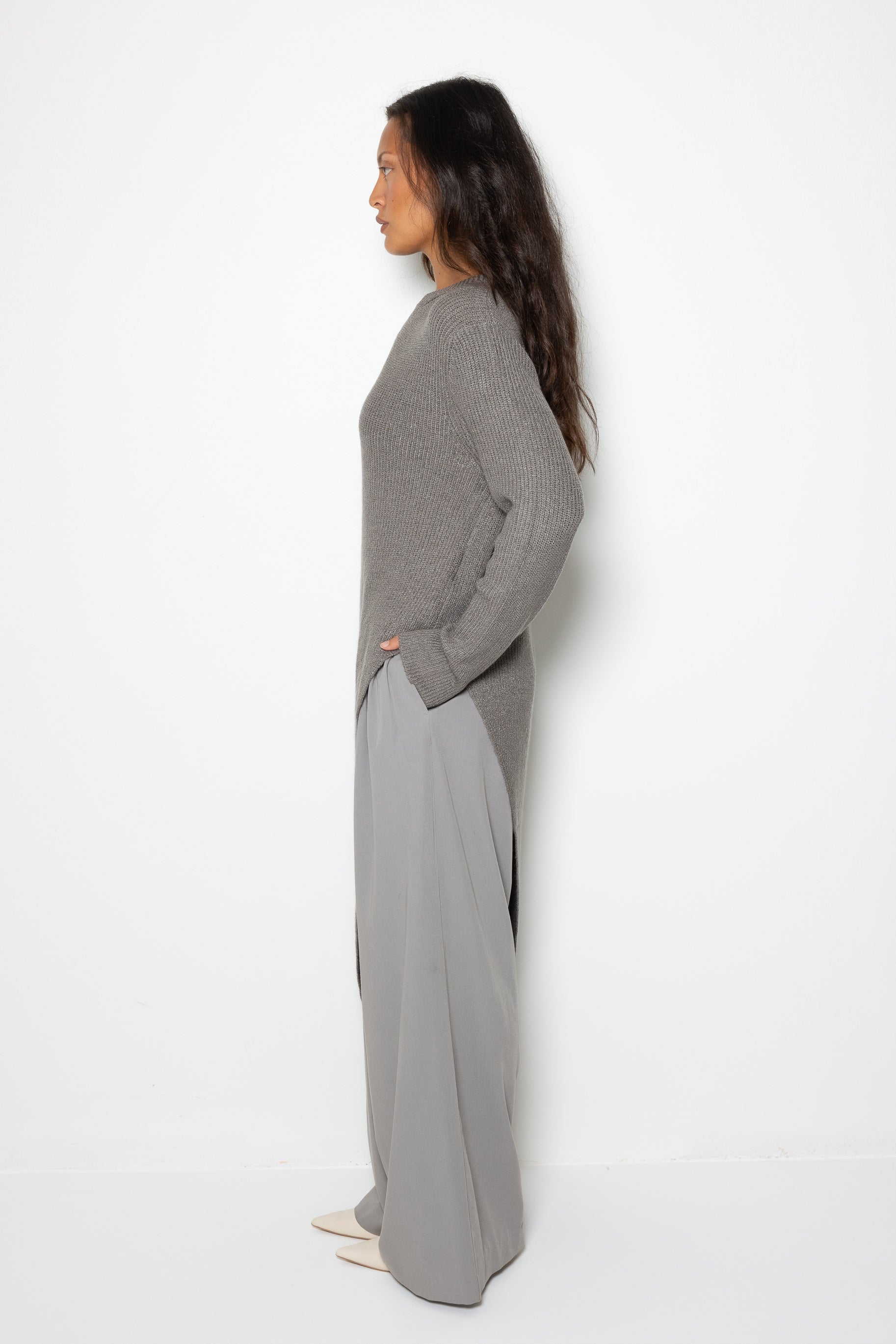 ASPEN KNIT MID-GREY