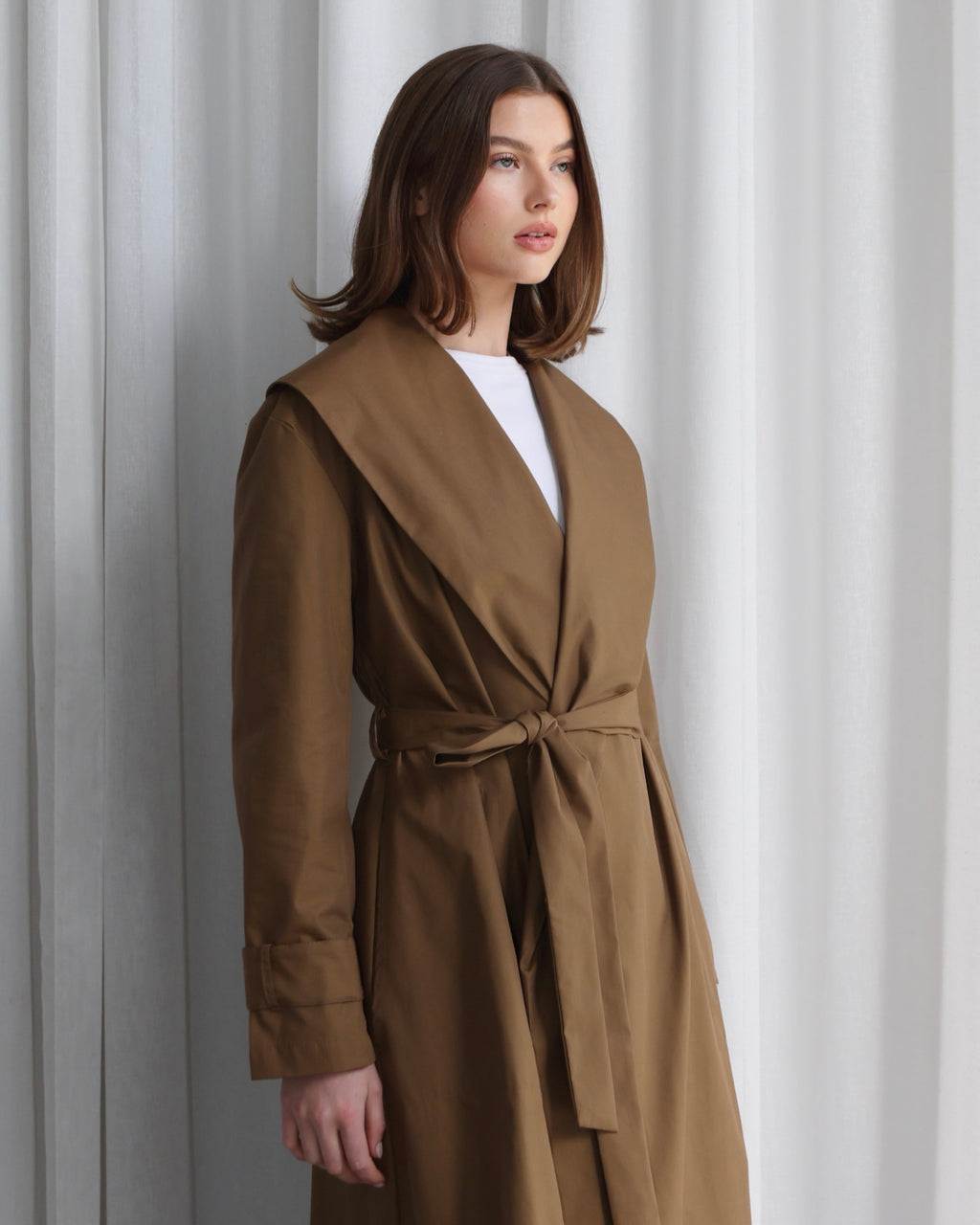 PADDINGTON COTTON TRENCH COFFEE