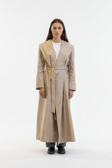 PADDINGTON COTTON TRENCH STONE